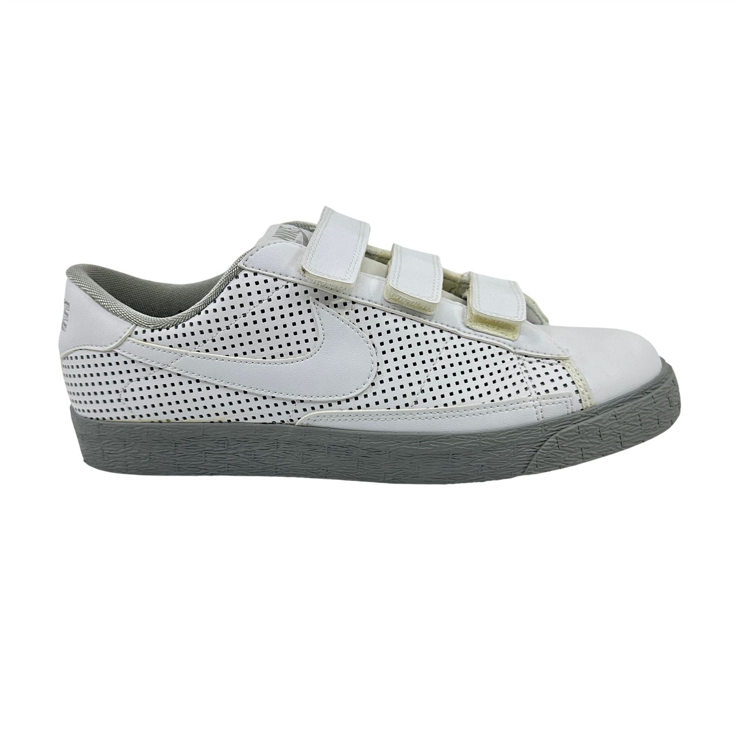 Nike Blazer AC White Metallic Silver Mens Athletic Sneaker