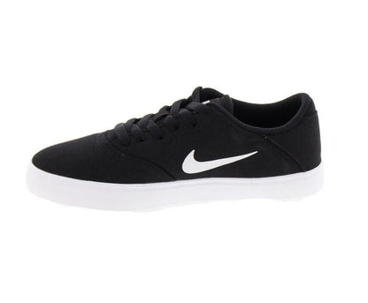 Nike SB Check Canvas GS Black White Grade School Kids Sneakers 905373 003