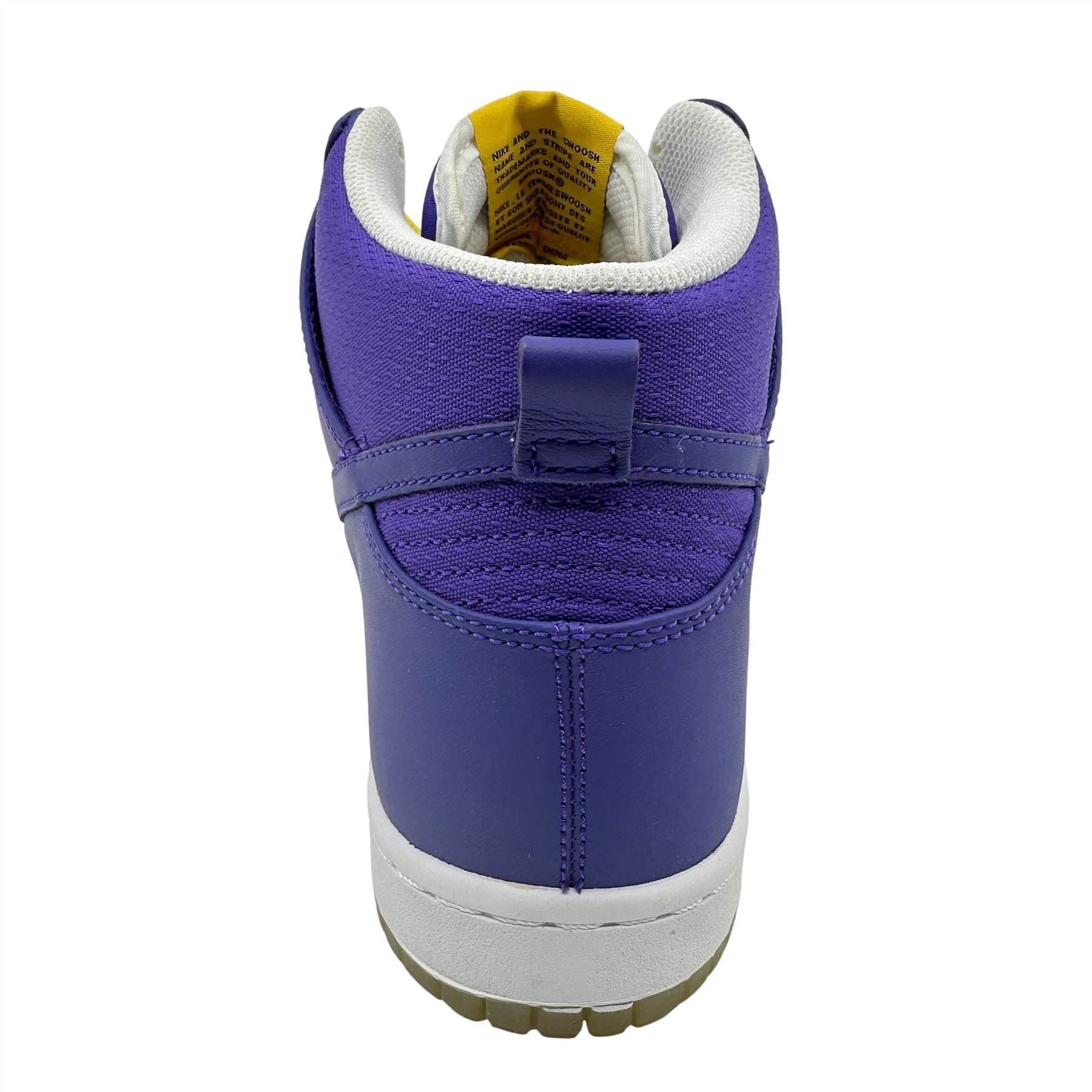 Nike Dunk High Premium Varsity Purple Maize Mens Athletic Sneaker