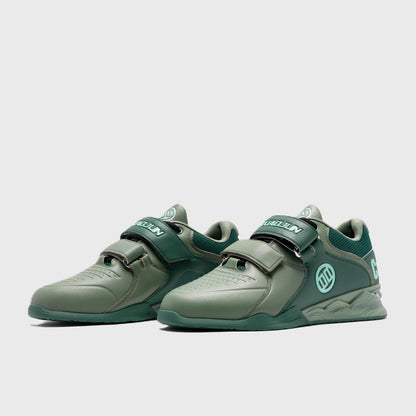 LUXIAOJUN - CrossFit® PowerPro Weightlifting Shoes by LU (Ranger Green)