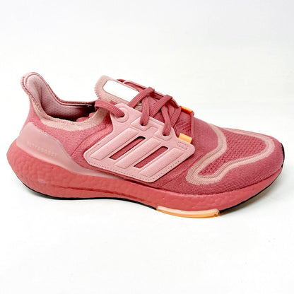 Adidas UltraBoost 22 Wonder Red Mauve Orange Womens Running Shoes GX9133