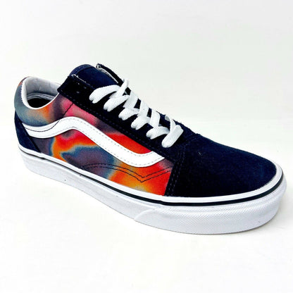 Vans Old Skool (Dark Aura) Multi True White Sneakers Womens Size 6.5