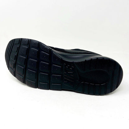 Nike Tanjun GS Triple Black Grade School Kids Running Shoes 818381 001