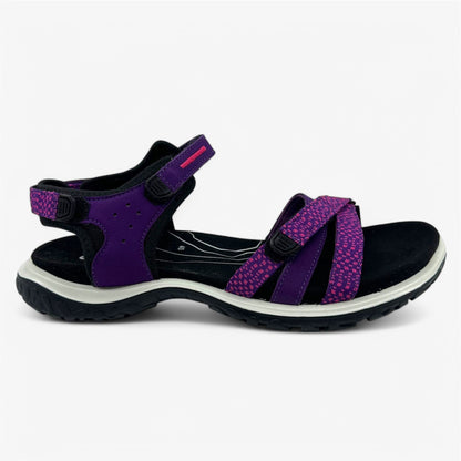 ECCO Offroad Roam Purple Beetroot Womens Sandal Strappy