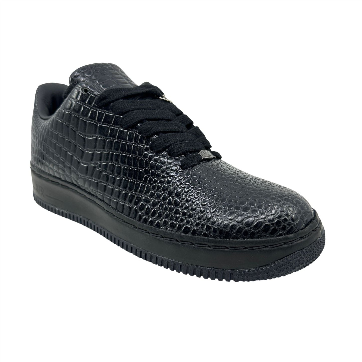 Nike Air Force 1 Supreme Black Anthracite Mens Size 9 Athletic Sneaker