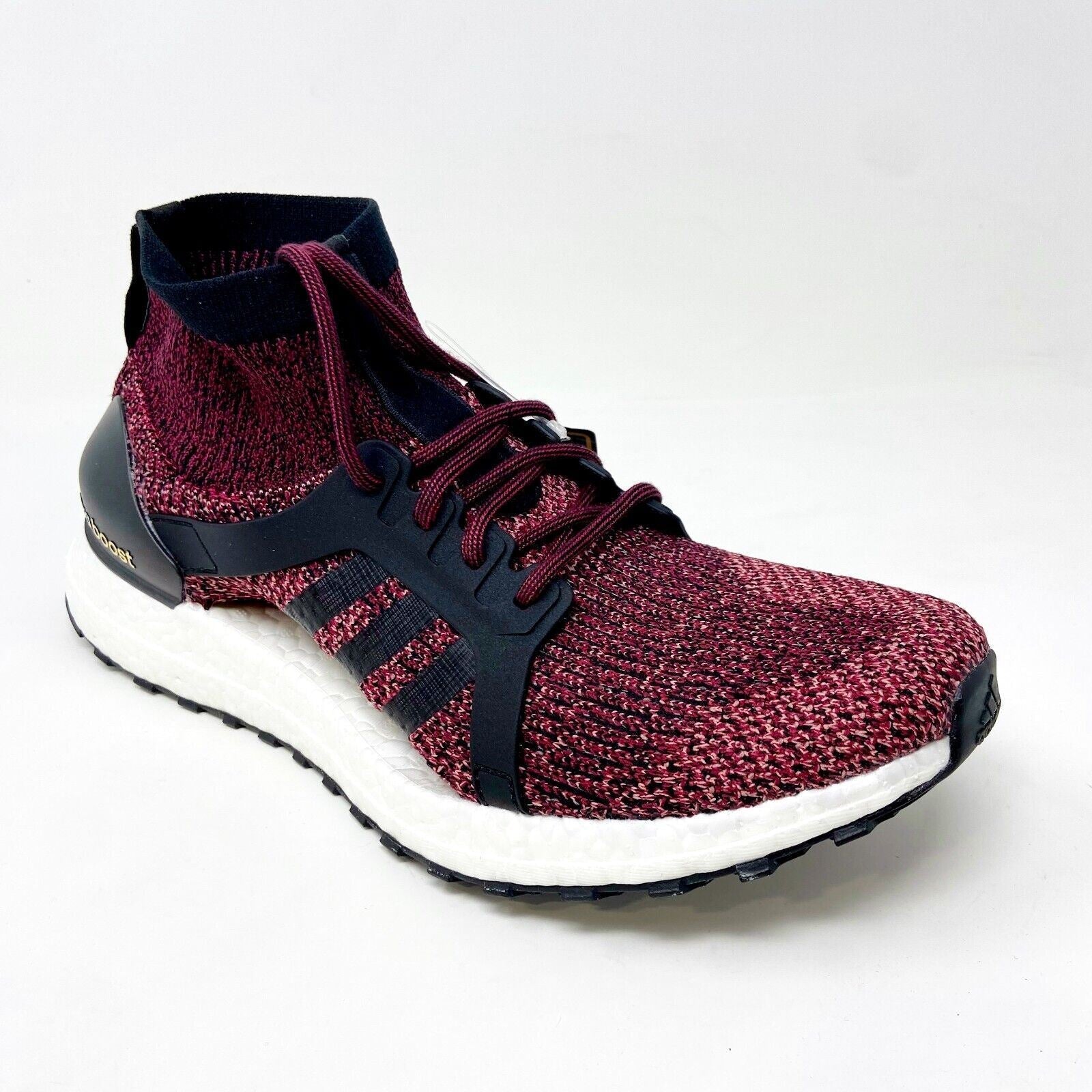 Adidas UltraBoost x All Terrain Mid Ruby Red Womens Running Sneakers BY1678