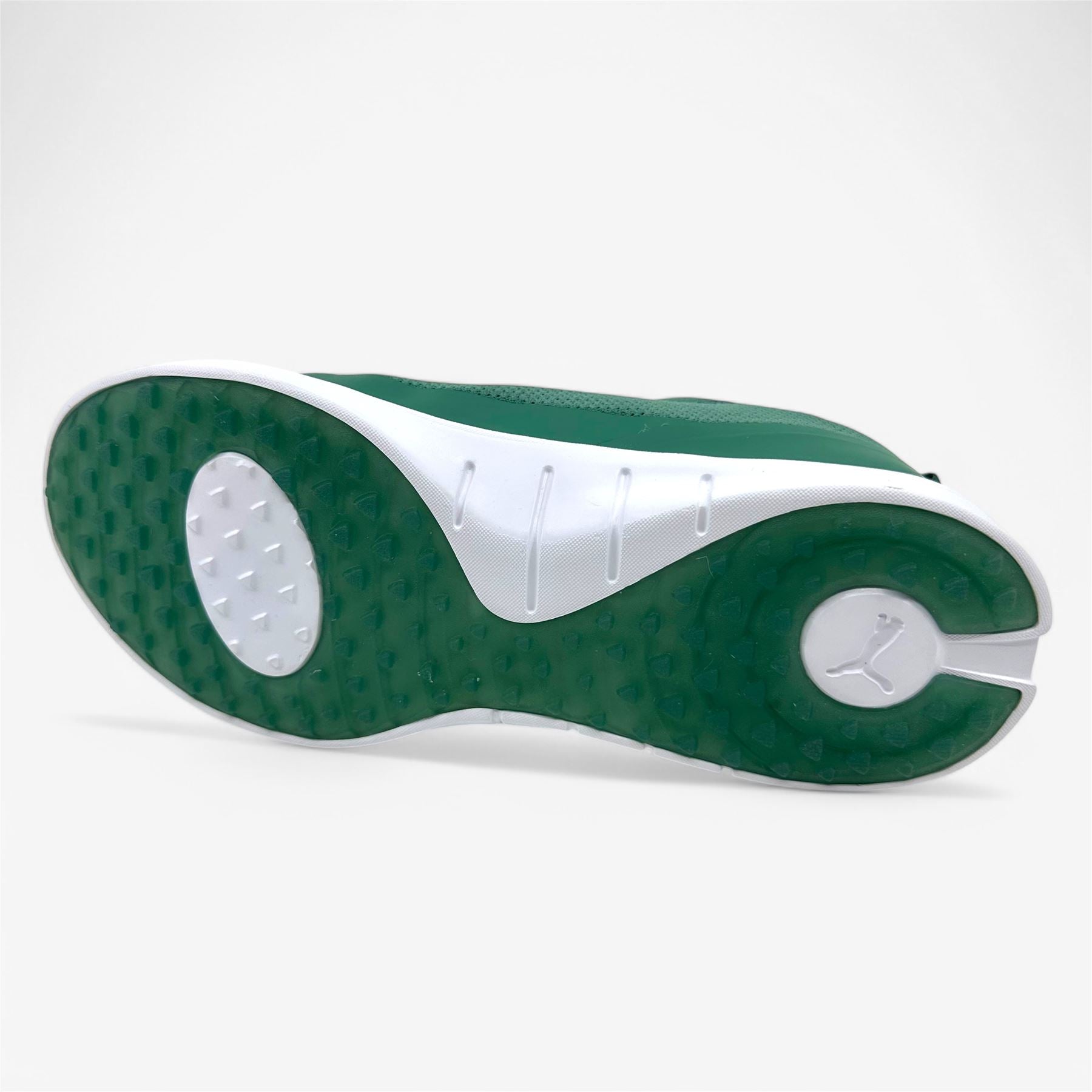 PUMA Laguna Fusion Slip On Blue Spruce Silver Womens Spikeless Golf Shoes