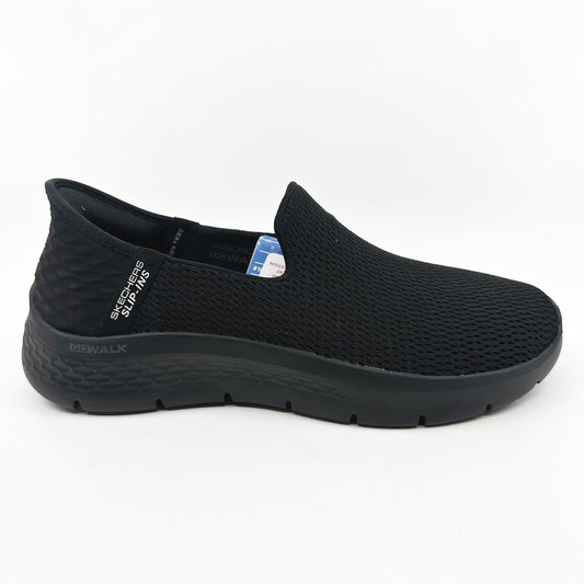 SKECHERS Go Walk Flex Relish Black Womens  Slip On Sneakers