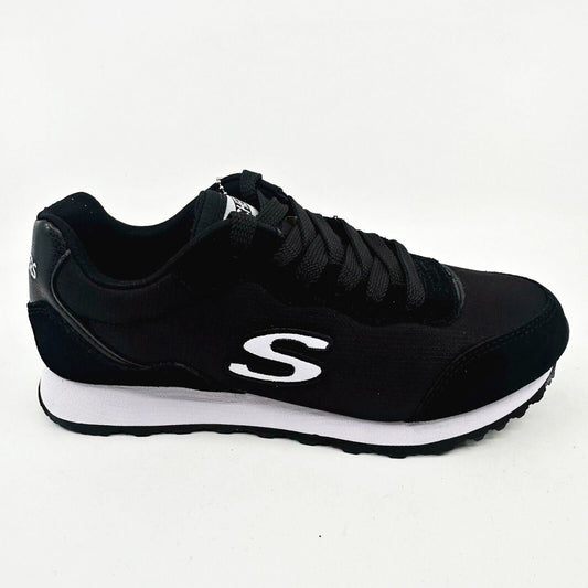 Skechers OG 85 Vibein Black White Womens Size 6.5 Athletic Sneakers