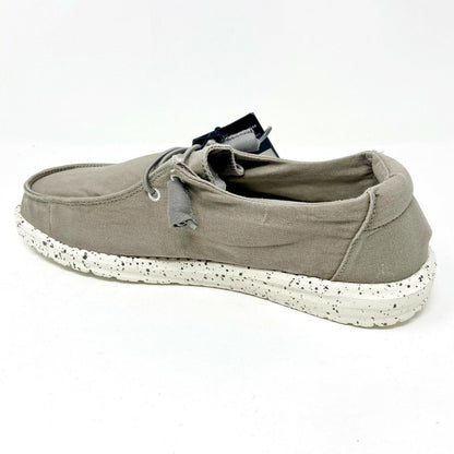 Hey Dude Womens Wendy Grey Slip On Comfort Lightweight Shoes