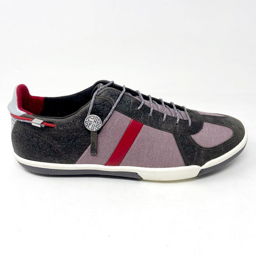 Plae Butler Ember Red Brown Mens Casual Leather Sneakers 550010 009