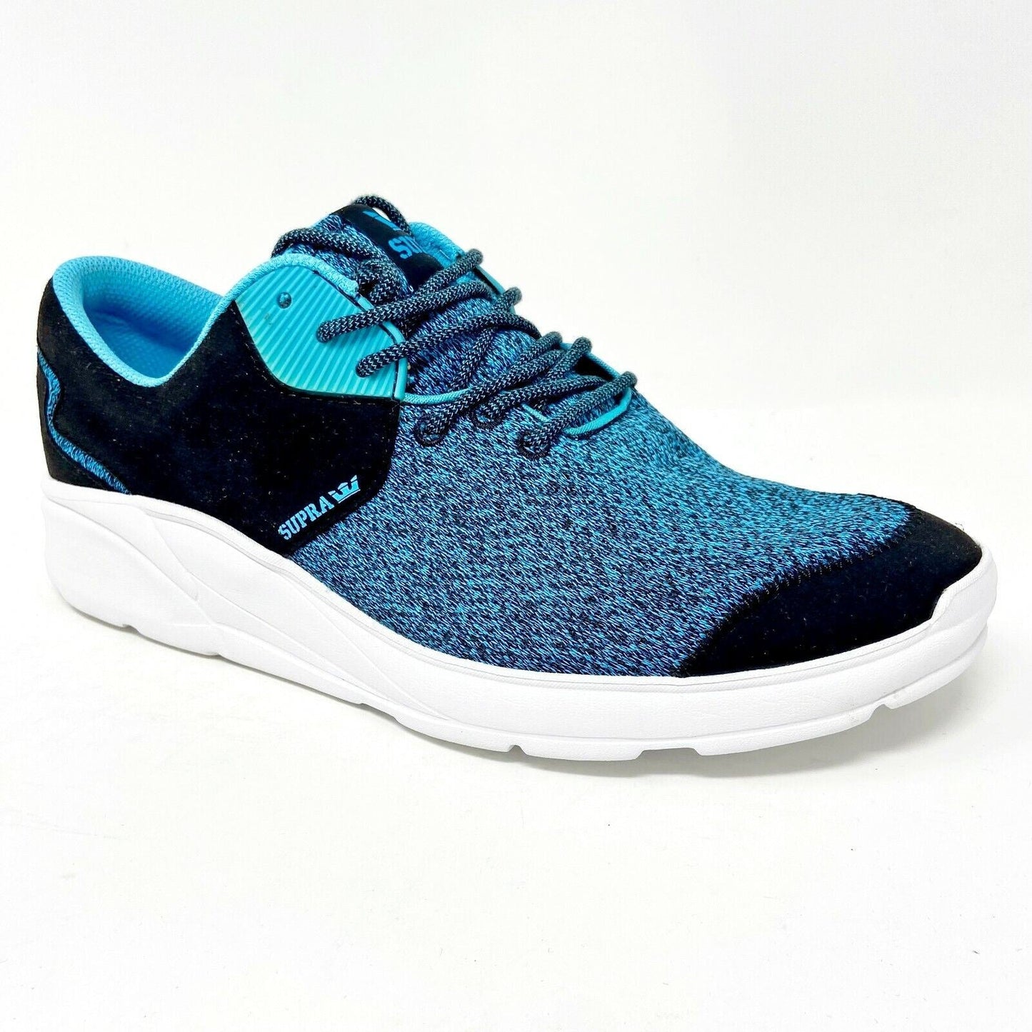 Supra Noiz Black Blue Atoll White Mens Casual Skateboard Sneakers S56006