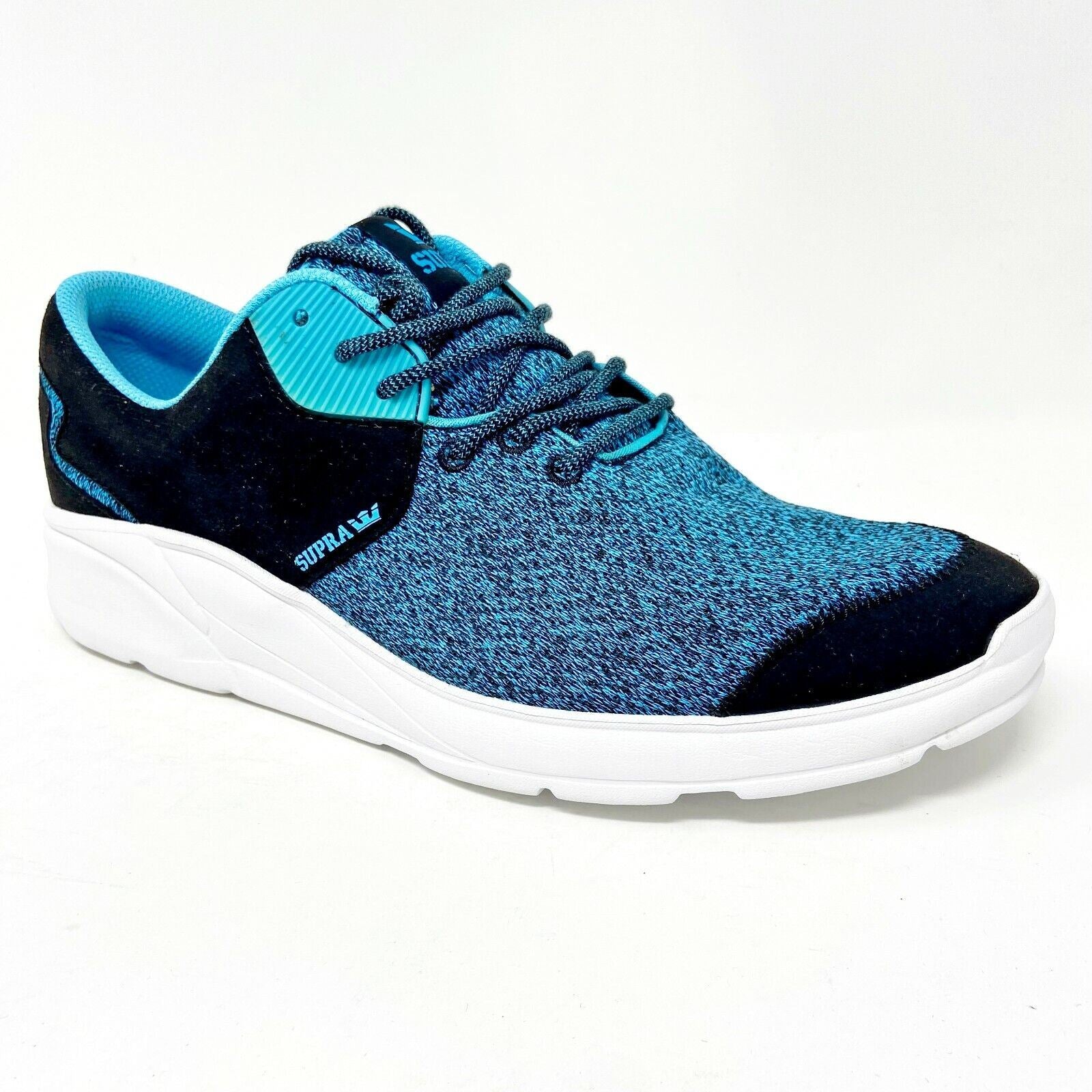 Supra Noiz Black Blue Atoll White Mens Casual Skateboard Sneakers S56006