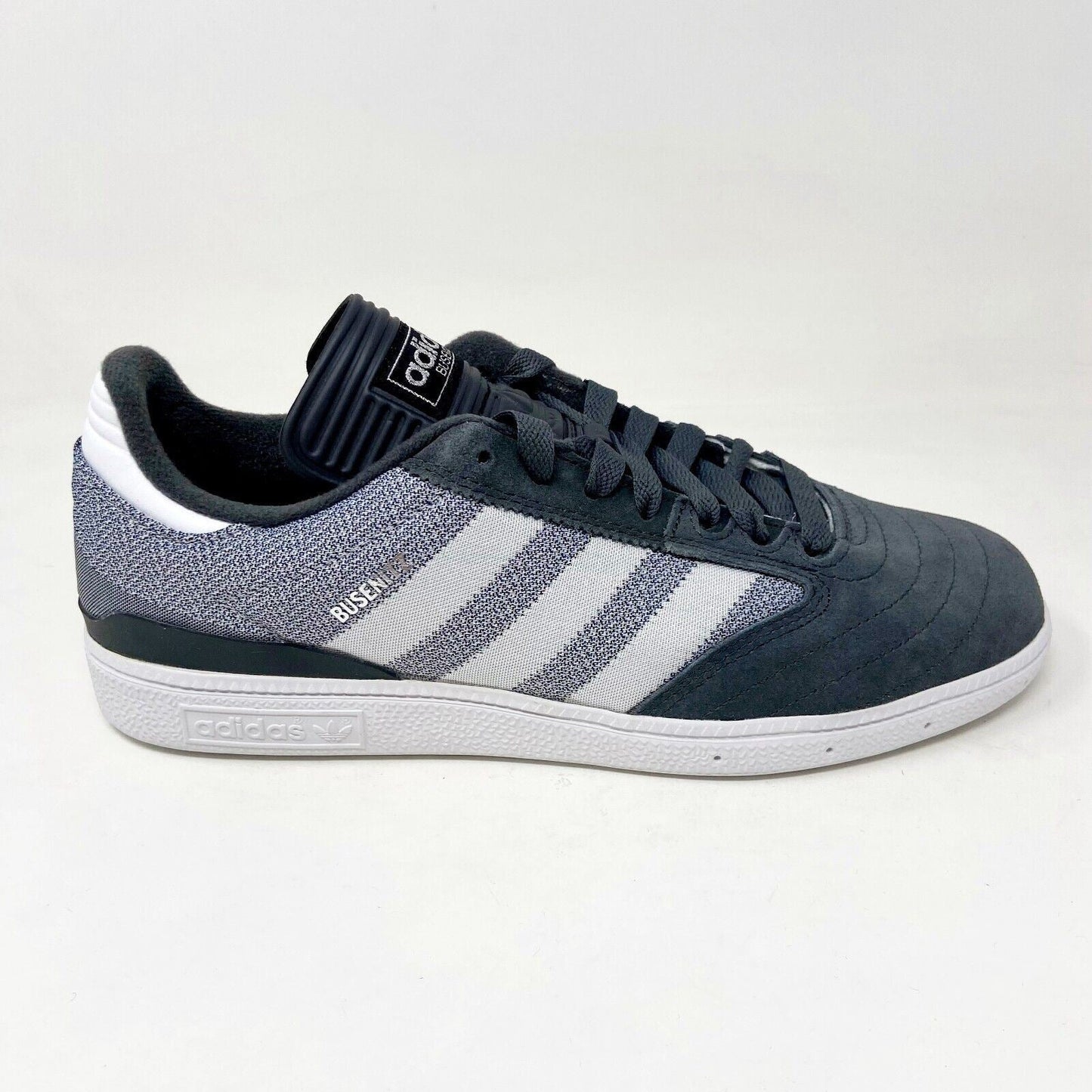 Adidas Busenitz Gray White Suede Mens Vintage Skateboard Sneakers D68830