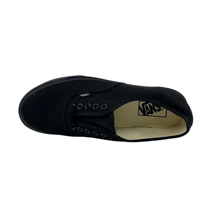 VANS Authentic Triple Black Womens Athletic Sneaker