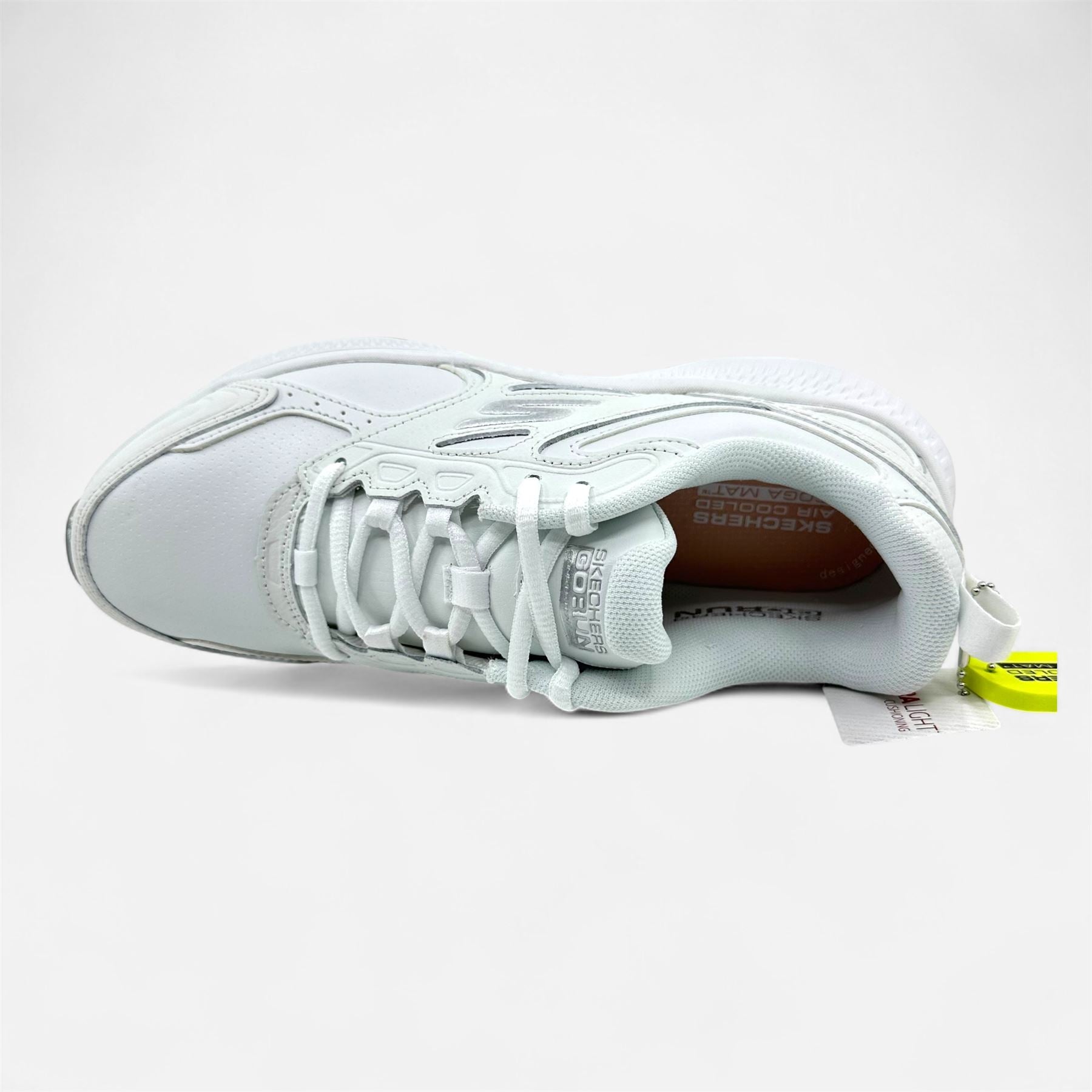 Skechers Go Run Consistent 2.0 Sumpter Trail White Womens Athletic Sneaker