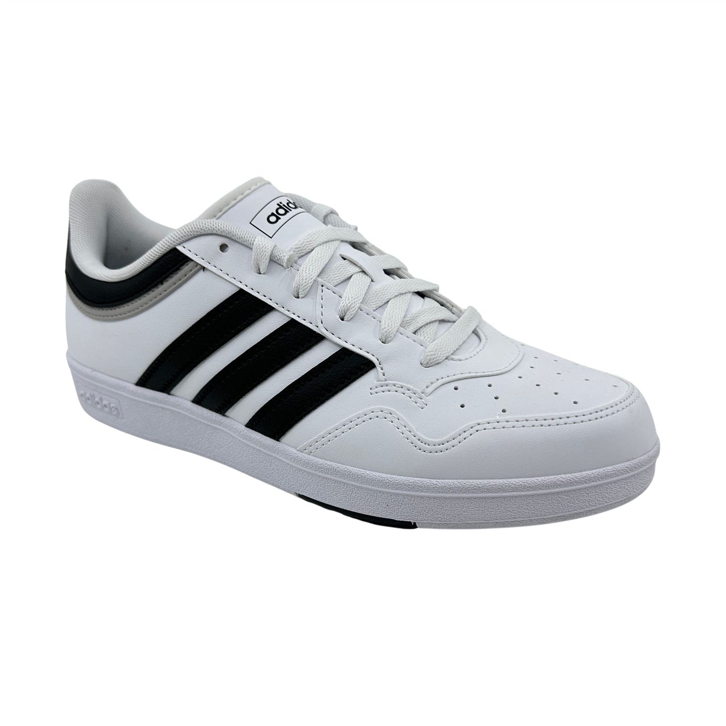 Adidas Hoops 4.0 Cloud White Core Black Mens Athletic Sneaker