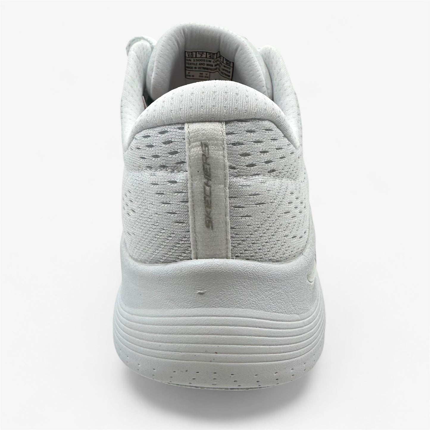 Skechers Arch Fit 2.0 Big League White Womens Wide Athletic Sneaker