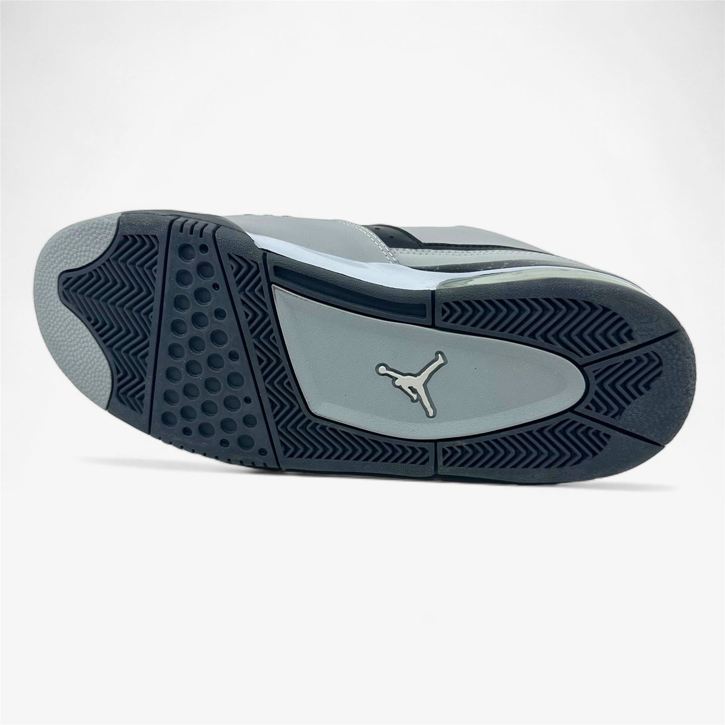 Jordan Flight 23 Wolf Grey Pure Platinum Black Mens Athletic Sneaker