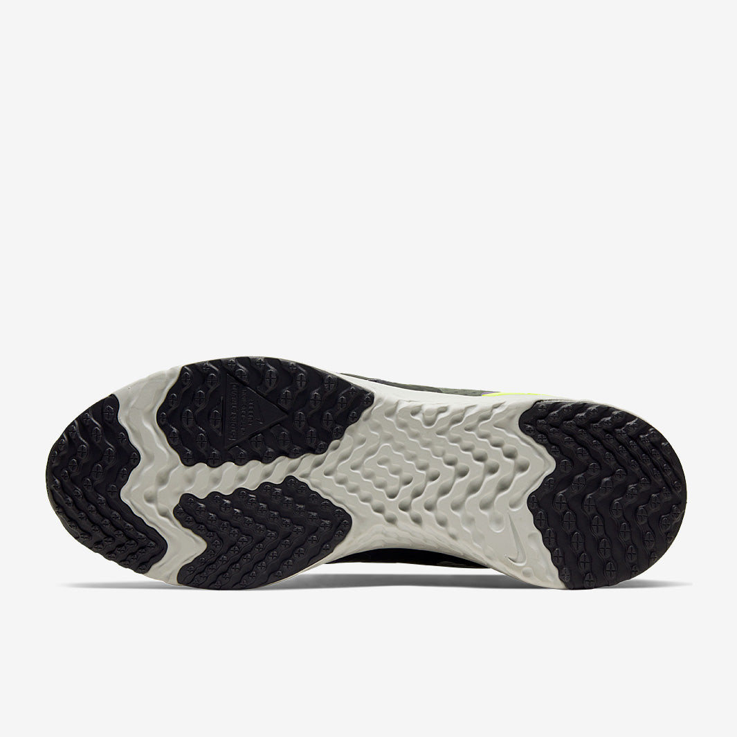 Nike Womens Odyssey React 2 Shield  - Black/Metallic Silver