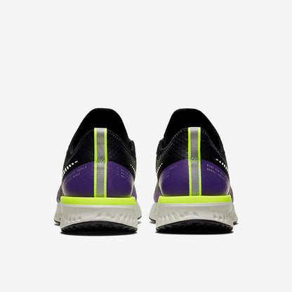 Nike Womens Odyssey React 2 Shield  - Black/Metallic Silver
