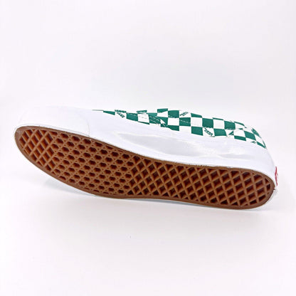 Vans Vault OG Era LX (Canvas) Checkerboard Logo Cadmium Green Mens Sneakers