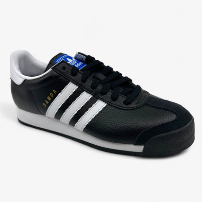 Adidas Samoa Core Black White Mens Athletic Sneaker