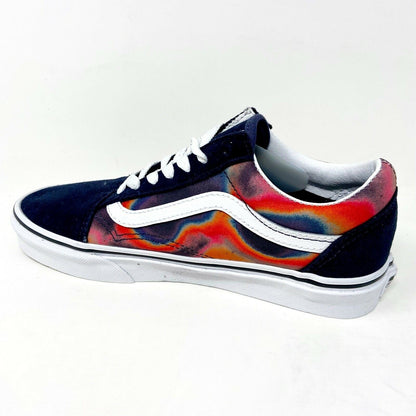 Vans Old Skool (Dark Aura) Multi True White Sneakers Womens Size 6.5