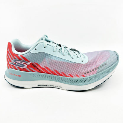 Skechers Go Run Razor Excess Slate Pink Womens Athletic Running Shoes