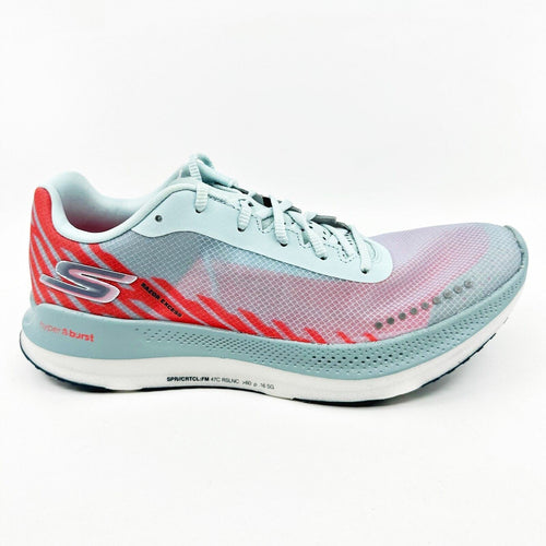 Skechers Go Run Razor Excess Slate Pink Womens Athletic Running Shoes
