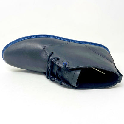 Clae Strayhorn Vibram Black Blue Mens Casual Sneakers