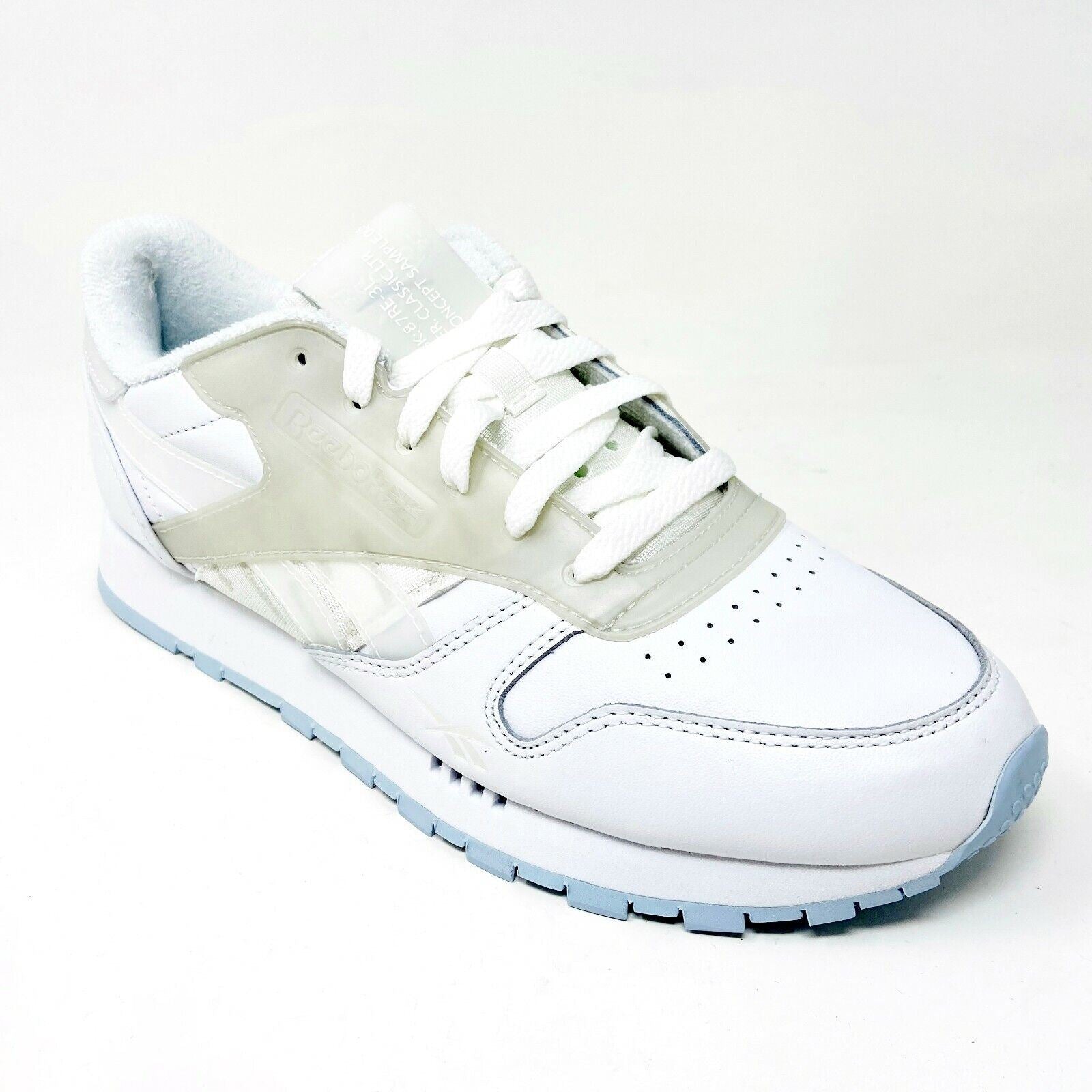 Reebok Classic Leather ATI White Grey Womens Size 9 Casual Sneakers FU6865