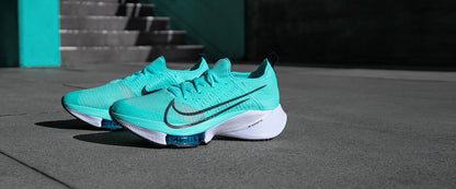 Nike Womens Air Zoom Tempo Next Percent FK - Hyper Turq/Black-Chlorine Blue