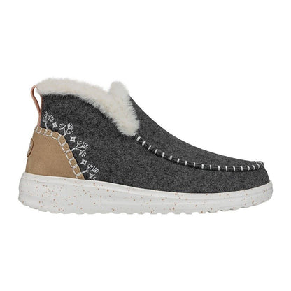 Women's Heydude 40208 Denny Wool Faux Shearling Ankle Boots