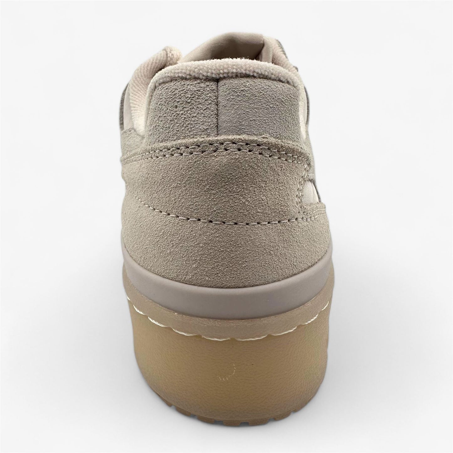 Adidas Forum Bold Stripes Putty Mauve Cream White Womens Athletic Sneaker