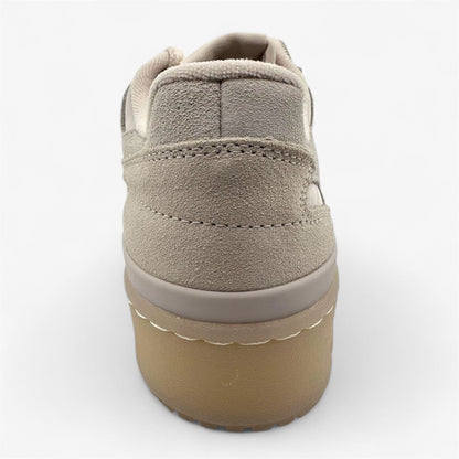 Adidas Forum Bold Stripes Putty Mauve Cream White Womens Athletic Sneaker