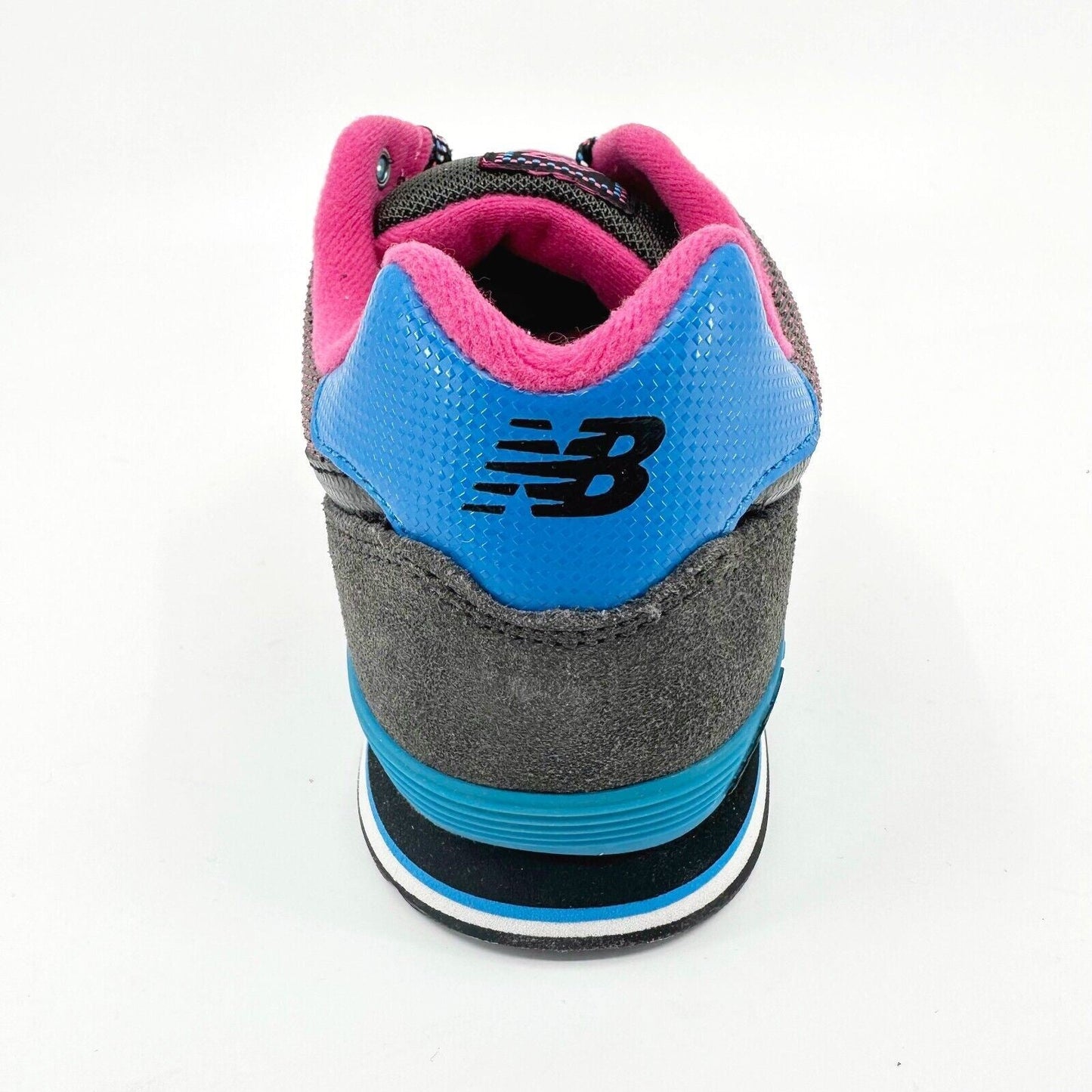 New Balance 574 Classics Outside In Pink Blue Kids Running Sneakers KL57407G