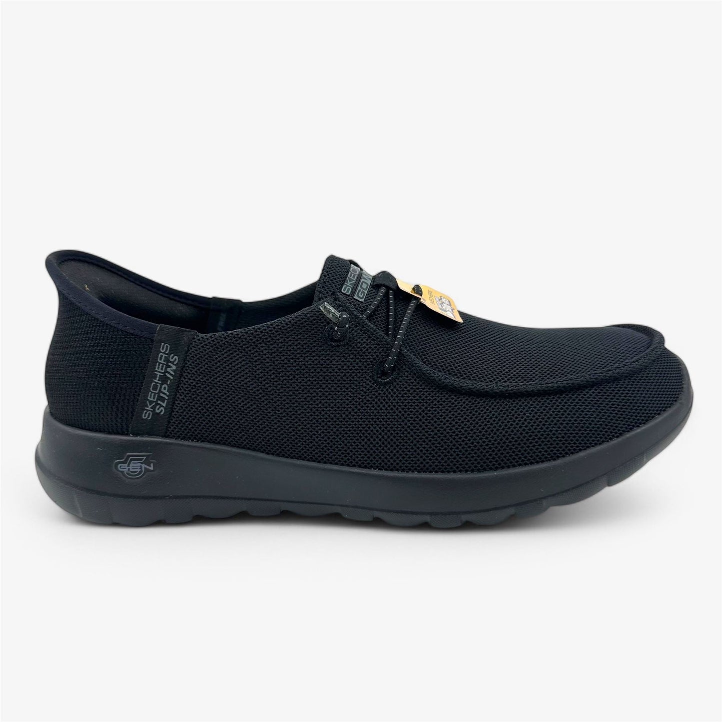 Skechers Go Walk Joy Idalis Black Womens Athletic Sneaker