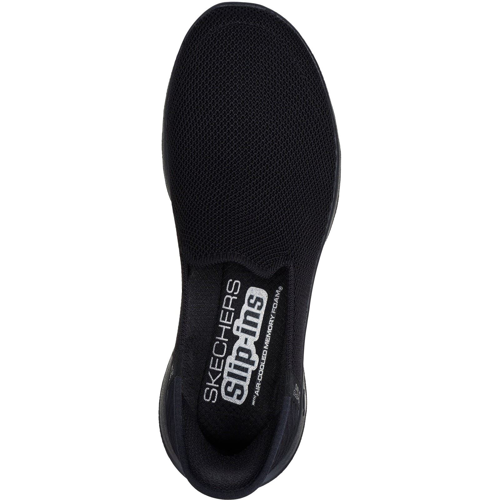 Women's Wide Fit Skechers 124641 Slip-ins Go Walk Joy Vela Shoes