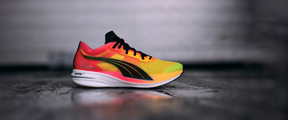 Puma Womens Deviate Nitro Elite Fireglow  - Sun Stream