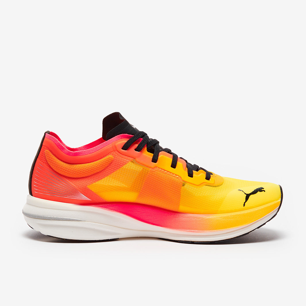 Puma Womens Deviate Nitro Elite Fireglow  - Sun Stream