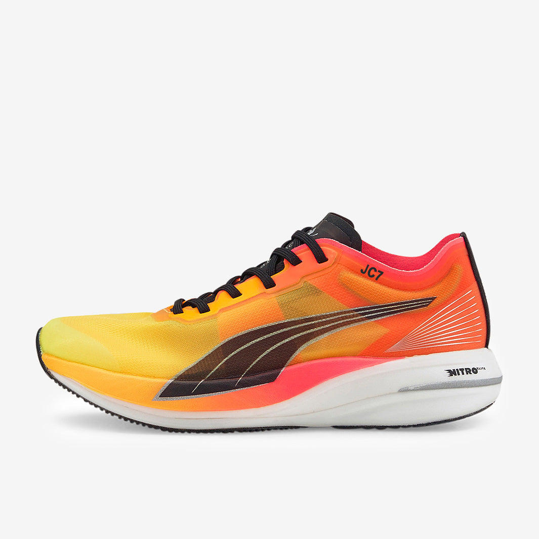 Puma Womens Deviate Nitro Elite Fireglow  - Sun Stream