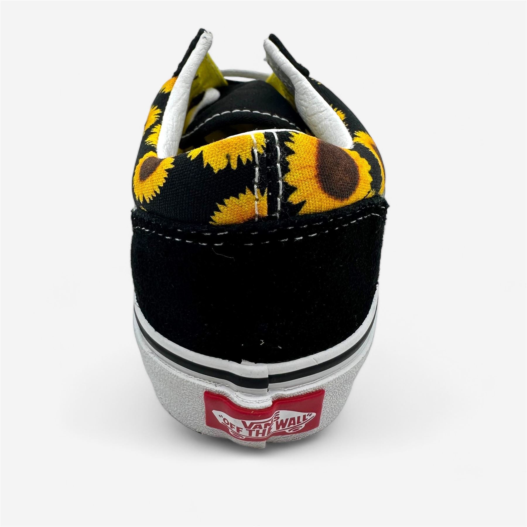 VANS Old Skool Sunflower Black Yellow Kids Girls Athletic Sneaker