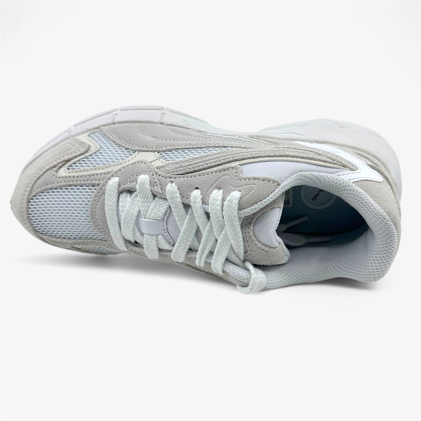 PUMA Teveris G White Mens Spikeless Golf Shoes