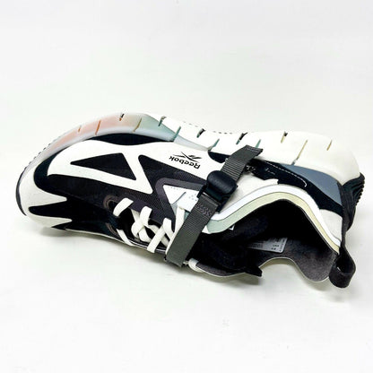 Reebok Zig Kinetica Concept Type 1 White Black Mens Running Sneakers EG8914