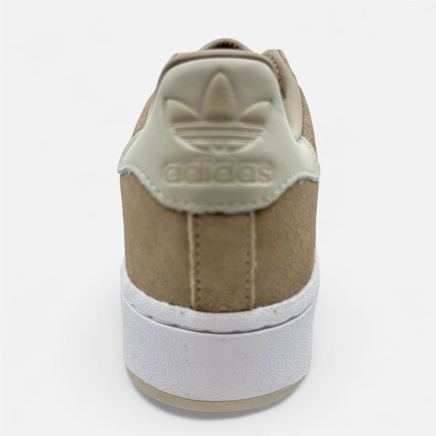 Adidas Superstar XLG Wonder Beige White Womens Athletic Sneaker