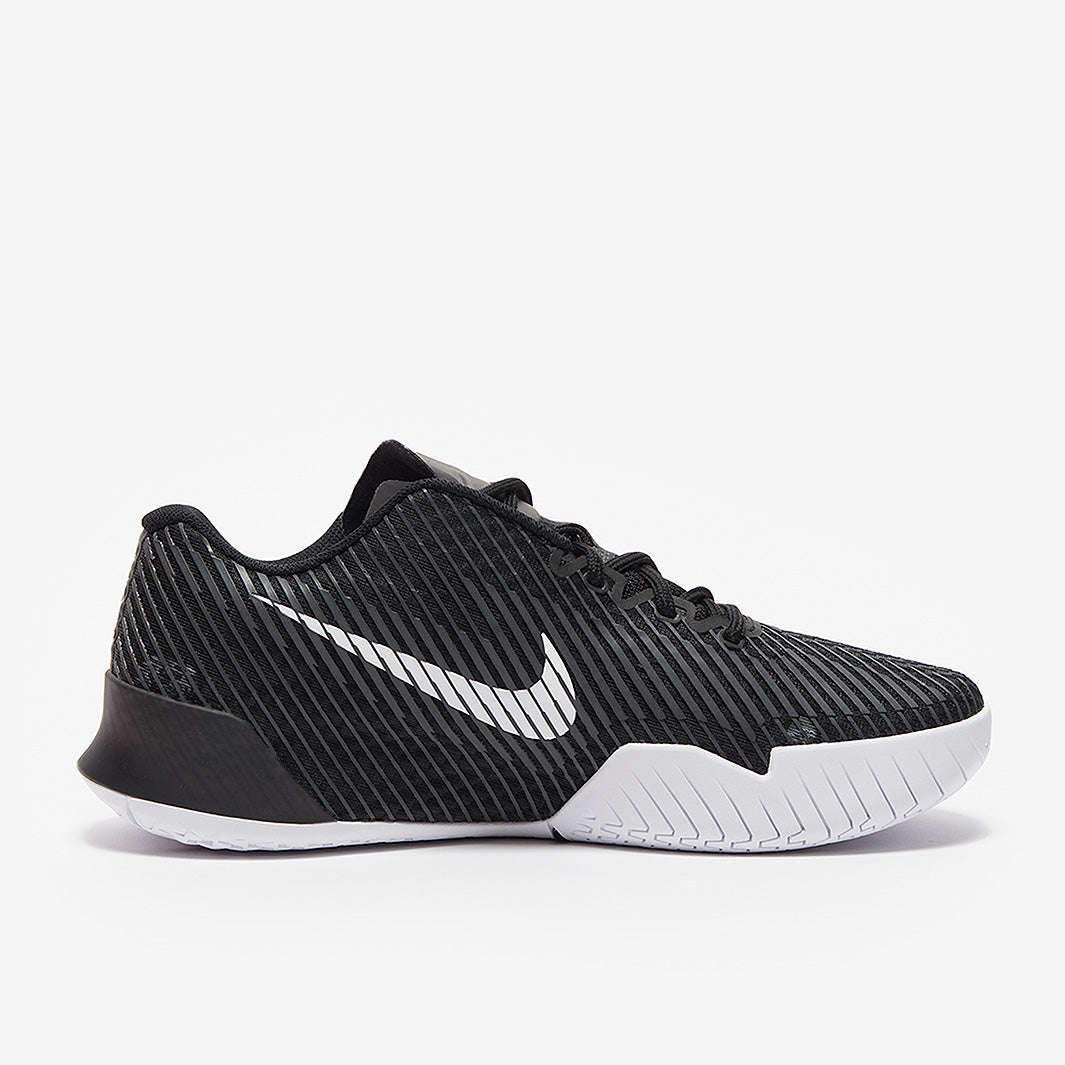 Nike Womens Court Air Zoom Vapor 11 Tennis Shoes - Black/White