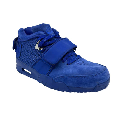 Nike Air Trainer V Cruz PRM Rush Blue Gym Red Mens Athletic Sneaker