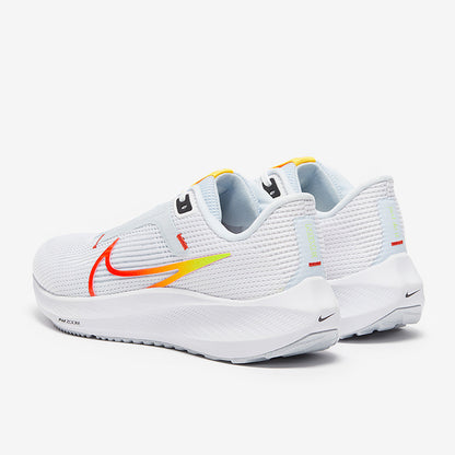 Nike Womens Pegasus 40 - White/Picante Red-Blue Tint