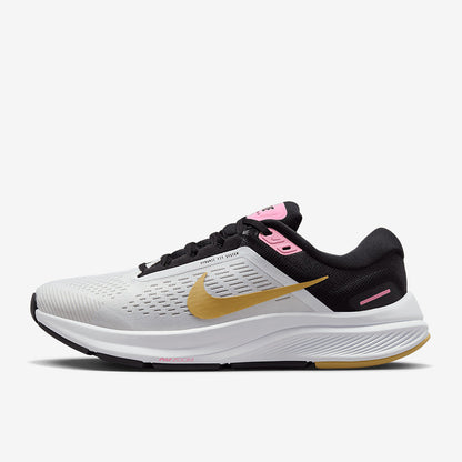 Nike Womens Structure 24 - White/Wheat Gold-Black